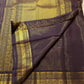 Kanchana Brown-Purple Vairaoosi Kanjivaram Silk Saree with Zari Border