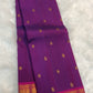 Magenta Handwoven Pure Silk Kanchipuram Saree with Pink Korvai Zari Border and Rich Pallu