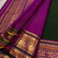 Stacked Varisaipet zari border showing Mayil Kann and Thazhampoo Reku patterns on green silk