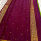 Fresh Green Kancheepuram Saree — pallu detail with petite zari border
