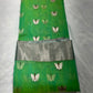 Handwoven green Katan Silk Chanderi