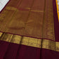 Mustard Yellow pure silk Kanchipuram saree — gold zari butta