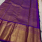 Golden Turmeric Yellow Kancheepuram Saree — pallu detail with gold zari elephant motifs