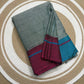Authentic Handwoven Patteda Anchu Cotton Saree