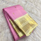 Handwoven Kanchipuram Korvai silk saree