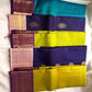Handwoven Kanjipuram pure silk saree – royal purple grand pallu — Idam Living