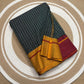 Authentic Handwoven Patteda Anchu Cotton Saree