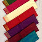 Raspberry Pink Handwoven Pure Silk Kanjipuram Saree with Small Gold Buttas & Petite Zari Elephant Border