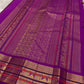 Sandal Taupe and Royal Violet Kanchipuram Silk Saree – Densely Woven Kanchipattu