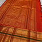 Royal Cobalt Blue and Antique Gold Kanchipuram Silk Saree – Festive Antique Gold Zari