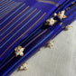 Handmade silk thread tassels for an Idam Living saree