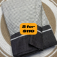 Handwoven Patteda Anchu Cotton Saree from Karnataka with Broad Double Border