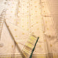 Ivory Vairaoosi Pure Kanjeevaram silk saree body texture close-up
