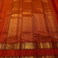 Oosi Kattam body texture with Rettapet border on Kancheepuram silk saree