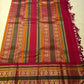 Petal Pink and Orchid Pink Kanchipuram Silk Saree – Varisaipet Weave Closeup