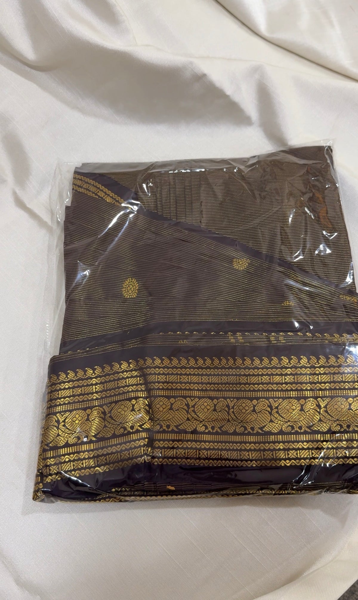 Pre-pleating service for an Idam Living saree