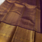 Festival Jewel Checks Handwoven Pure Silk Kanchipuram Kanchi Kattam Saree with Peacock Border – view 6