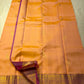 Vintage bird-inspired butta on peach Kanjivaram pure silk saree – Idam Living