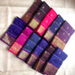 Elegant lightweight korvai Kanchipuram silk saree with intricate zari artistry