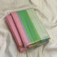 Pastel Multicolour Handwoven Pure Silk Kanchipuram Saree with Pattupet Weave