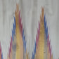 Ivory Kanjeevaram silk saree, pallu with gold zari work