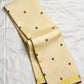 Pure mulberry silk Kanchipuram saree with small multicolour silk-thread motifs.