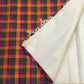 Ivory Handwoven Pure Silk KanchiPattu Saree with Zari Kattam Body and Paalum Pazhamum Pallu