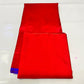 Indian handloom pure silk Chanderi saree in radiant ruby red tones