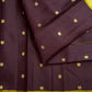 Pure silk Kanchipuram saree in Kaapi Brown with Mehendi Green, traditional handwoven border and zari detail