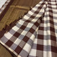 Kanchi Kattam pure zari Yazhi pallu detail on silk saree