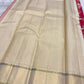 Raspberry Magenta and Warm Ivory Gold Butta handwoven pure silk Kanchipuram saree, view 4 | Idam Living