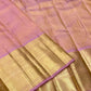Blush Peach pure silk Kanchi Pattu Butta saree, priced at 15500 rupees