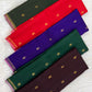 Royal Purple handwoven pure silk Kanchipuram Butta saree — zari butta close-up — Idam Living