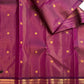 Grand antique-gold pallu on a Vadamalli pure silk Kanchipuram saree