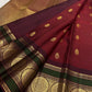 Grand Kamalam zari medallions woven in concentric lotus-petal geometry on Kanchipuram silk