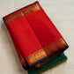 Zari motif detail on a peacock-green pure silk Kanchipuram saree, Idam Living (photo 4 of 8)