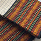 Kanjivaram silk saree ivory black with grid kattam weave and detailed silk thread motifs woven by hand