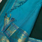 deep green silk saree pb draped view