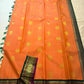 Kanjivaram saree with Gandaberunda and Patchi-in-Flight antique gold zari buttas