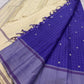Kathiripoo lavender pure silk Kancheepuram Rettapet saree, full drape — Idam Living