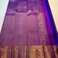 Kathiripoo Purple pure silk Kanchipuram Vairaoosi saree with Twin Bird gold zari buttas.