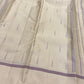 Kanchi Kattam checkered silk grid detail on lavender KanchiPattu saree