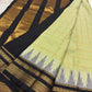 Traditional Arani silk saree with Kanchi Kattam and antique gold zari