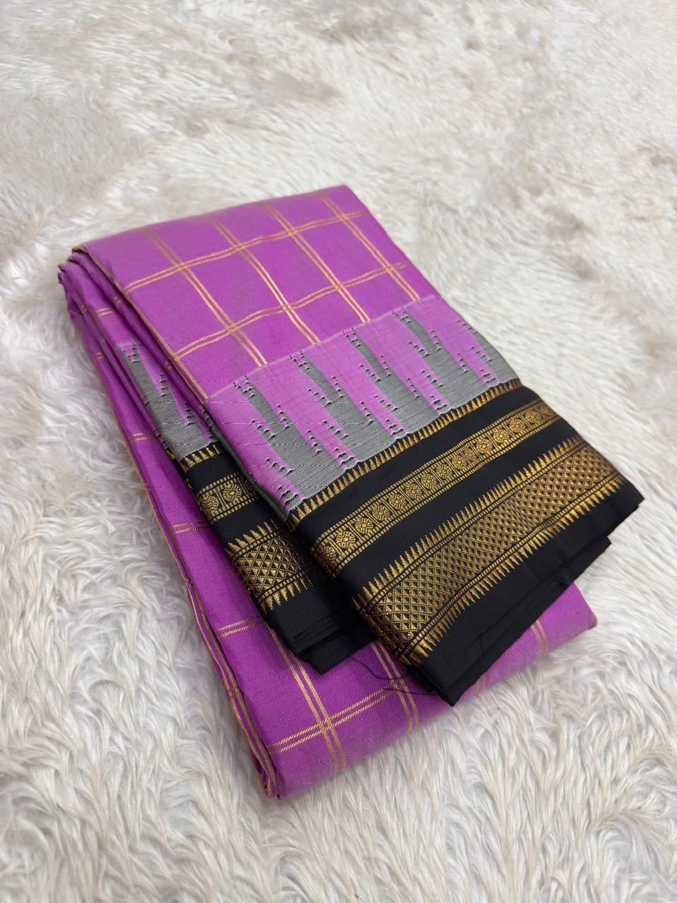 Silk Mark certified Arani silk saree suitable for festive occasions