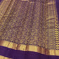 Soft Lilac pure silk Kanjipuram saree — lightweight