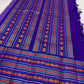 Royal-purple Pattupet border with silk-thread elephant motifs.