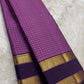 Soft Lilac pure silk Kanjipuram saree — lilac