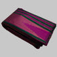 Magenta and Dark Green Handwoven Pure Silk Kanchi Pattu Saree with Gold Zari Stripe Border