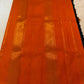 Deep Paaku Brown Handwoven Pure Silk Kanjipuram Saree with Malli Moggu Zari Buttas and Burnt Orange Border