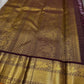 Maroon Handwoven Pure Silk KanchiPattu Saree with Gold Zari Kattam Peacock Motifs